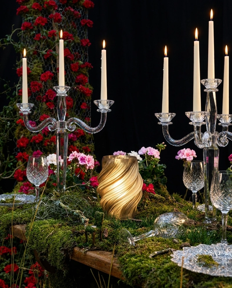 Lighting and decor product photography