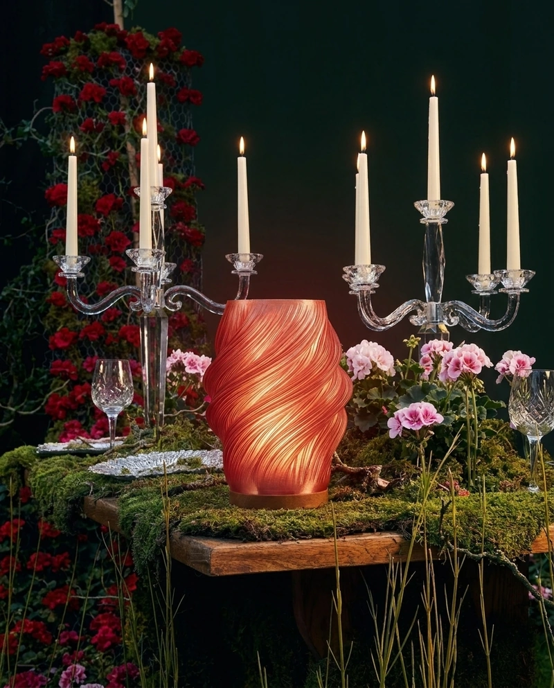 Lighting and decor product photography