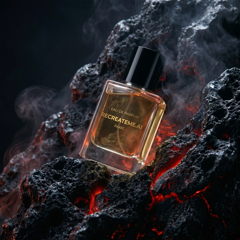 Editorial perfume bottle photography