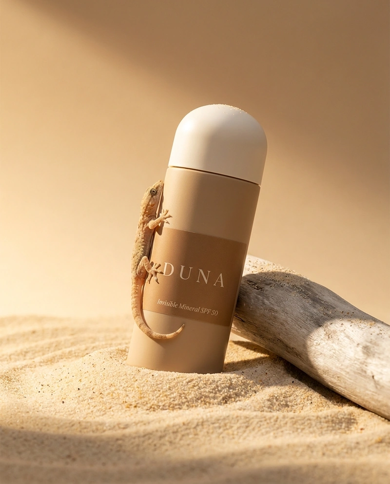 Editorial skincare photography
