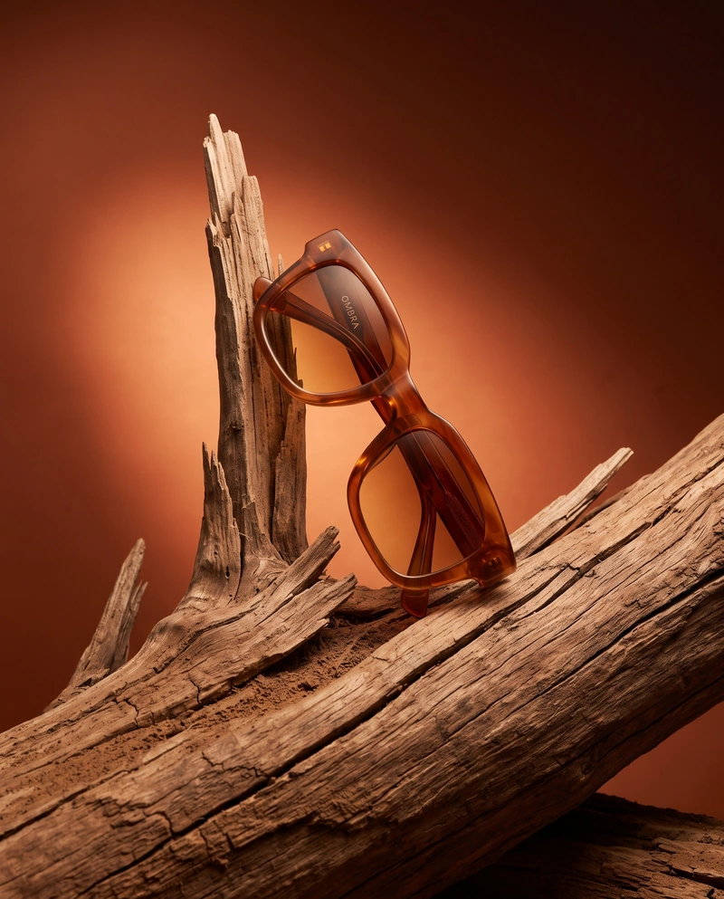 Editorial eyewear photography