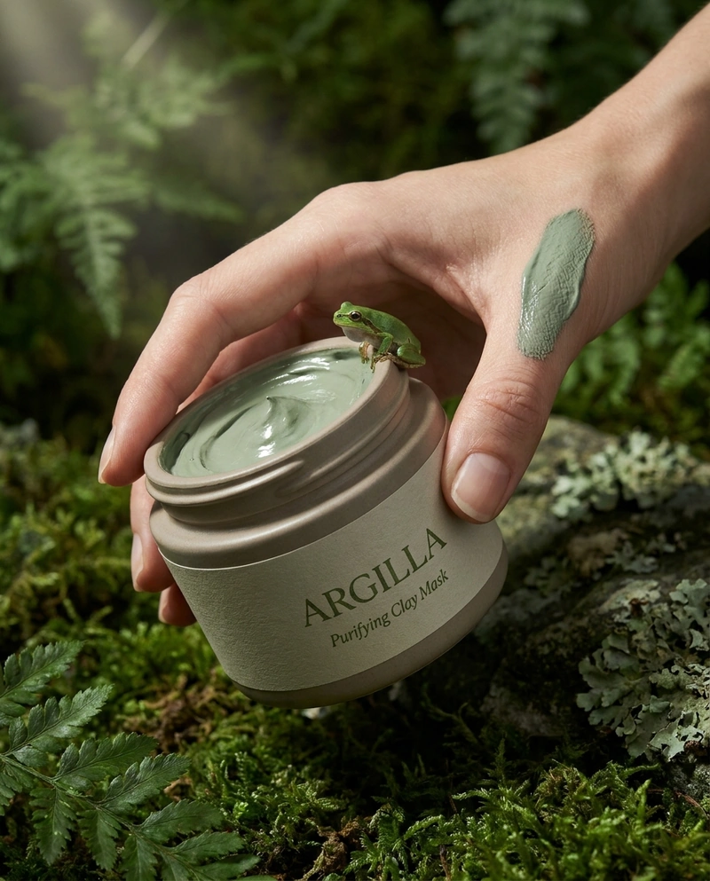 Editorial skincare photography