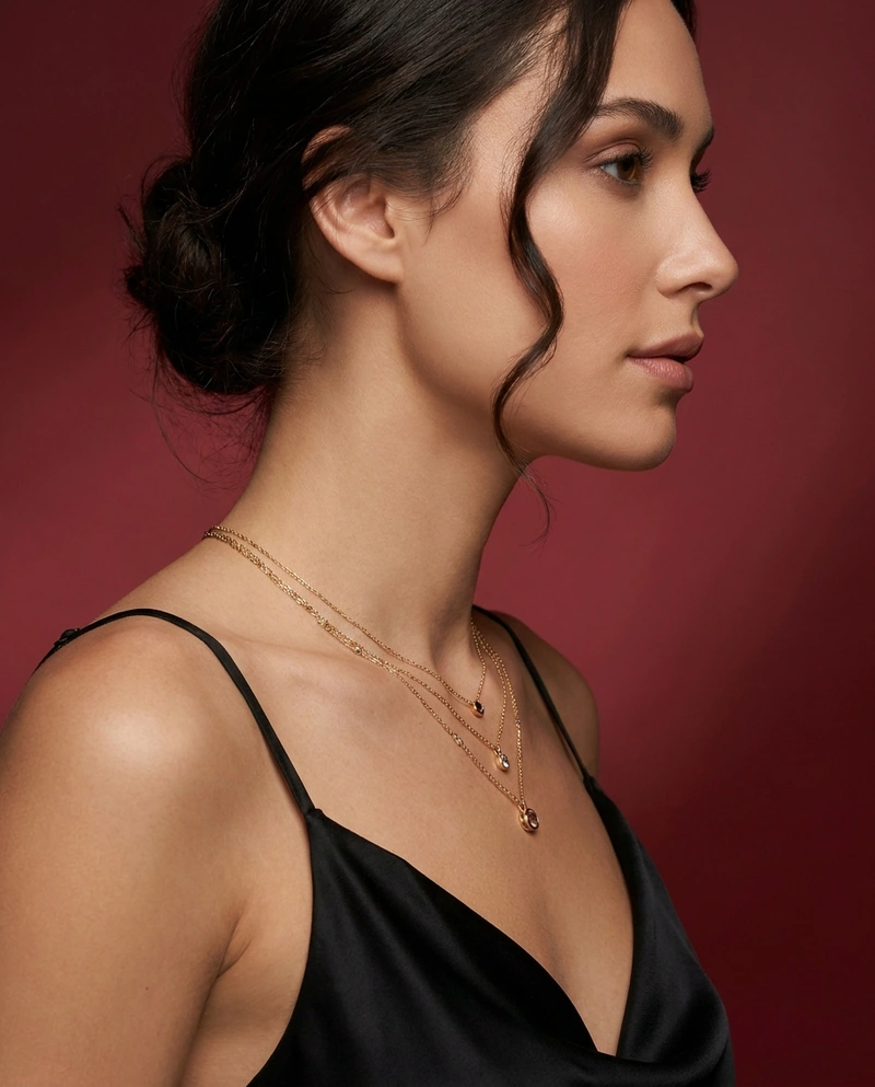 AI-generated: Studio photography, high-end editorial lighting, soft shadows with slight cinematic contrast, refined skin texture, polished and realistic r