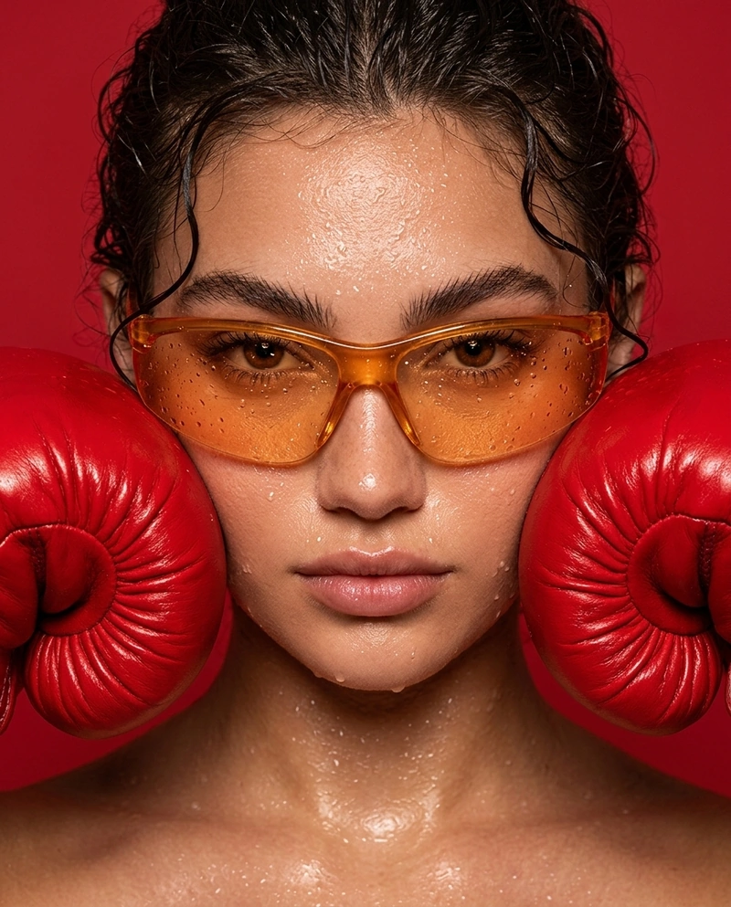 Editorial eyewear photography