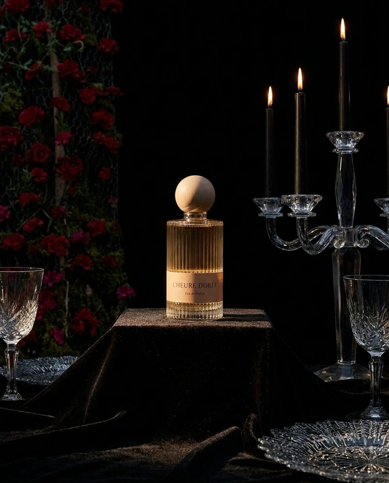 Editorial fragrance photography